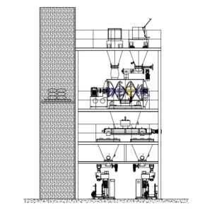 DLH Series Horizontal Ribbon Mixer